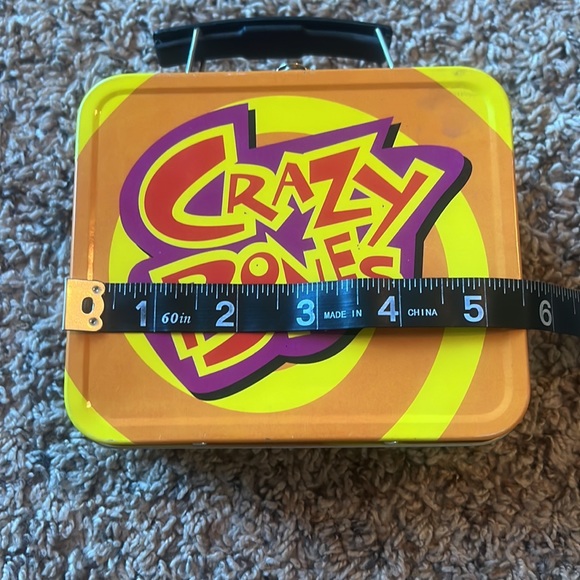 Retro Crazy Bones mini metal lunch box - Picture 7 of 8